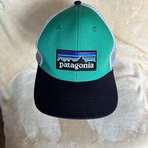 NWOT Patagonia Logo Mesh Trucker Hat Unisex